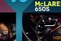 McLaren 570S vs. McLaren 650S 0-124 MPH Acceleration Comparison Is Extremely Close