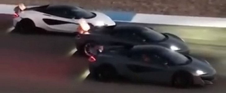 McLaren 600LT Triplets Spitting Flames