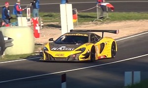 McLaren 650S GT3 Ditches the Track to Showcase Hillclimbing Skills