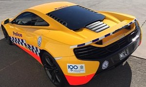 McLaren 650S Police Car Spotted in Australia