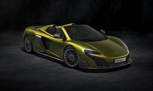 McLaren 675 LT Spider Officially Unveiled, Production Limited to 500 Units