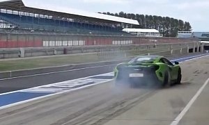 McLaren 675LT Can Pull a Serious Burnout and It’s Awesome