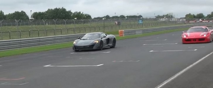 McLaren 675LT track day