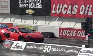 McLaren 675LT Hits the Drag Strip All By Itself, Delivers Stunning 1/4-Mile Run