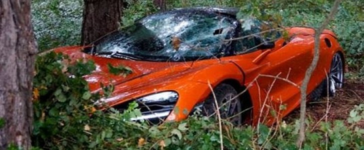 McLaren 720S Crashes in Belgium