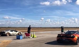 McLaren 720S Drag Races Supercharged Huracan Performante, The Difference Is Tiny