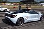McLaren 720S Drag Races Tuned Porsche 911 Turbo S, Half-Mile Brutality Follows