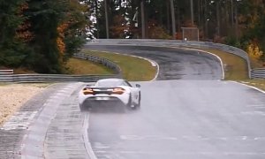 McLaren 720S Drifting on Nurburgring Is On Thin Ice