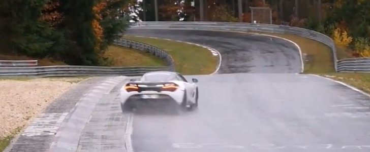 McLaren 720S Drifting on Nurburgring