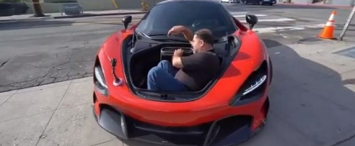 McLaren 720S Gets Passenger Riding In the Nose