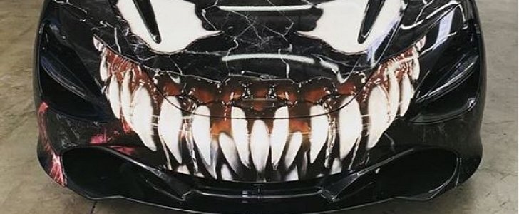 McLaren 720S Gets Venom Face Swap