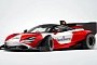 McLaren 720S Racecar with Marlboro Livery Rendered with Formula One Aerodynamics