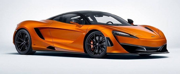 McLaren 720S Rendered with "Normal" Design