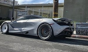 McLaren 720S Shows Speedtail Look with Covered Front Wheels