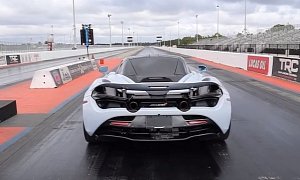 McLaren 720S (Turbo Upgrade) Sets 1/4-Mile World Record with Amazing 9.1s Pass
