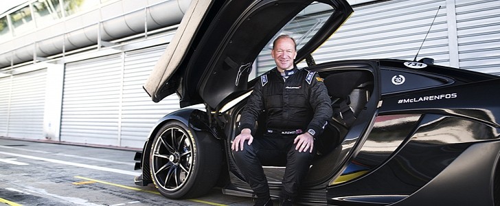 Mike Flewitt during his time with McLaren Automotive