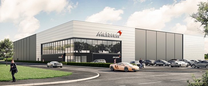 McLaren' new Composites Technology Center