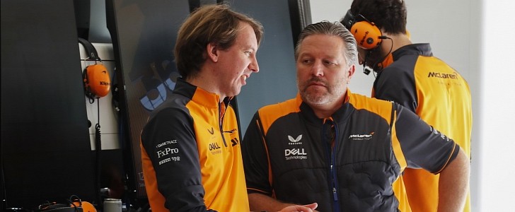 McLaren F1 CEO Zak Brown