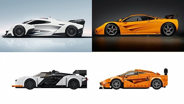 LEGO McLaren F1 LM and Solus GT vs the real deal