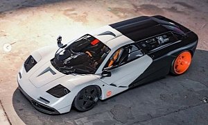 McLaren F1 Shooting Brake Looks Like a Hearse, Has Large Posterior