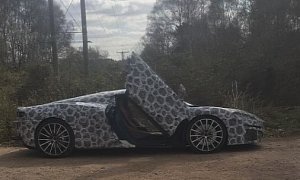 McLaren GT Spotted In The Wild, Prototype Shows Long Nose