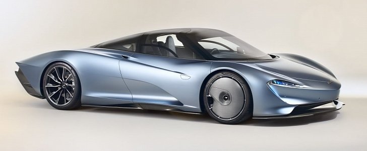 The McLaren Speedtail, the only hybrid from the marque so far