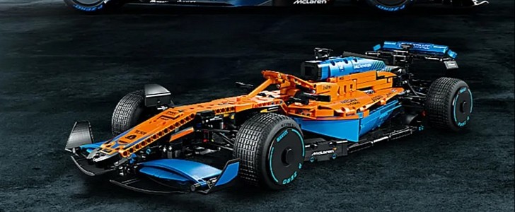 McLaren F1 real car and lego car