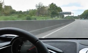 Watch a McLaren MP4-12C Tear Up the Autobahn