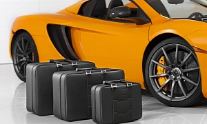 McLaren MP4-12C Gets Official Fitted Luggage