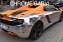 McLaren MP4 Wrapped in Chrome and Matte Orange