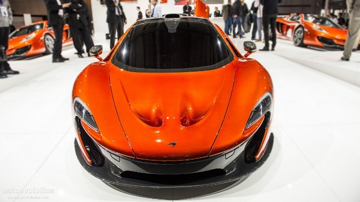 McLaren P1 concept live photo