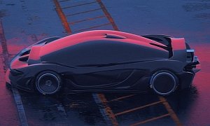 McLaren P1 "Black Bubble" Looks Like The Definition of Speed