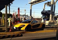 McLaren P1 Crashes into Toll Booths on Japanese Highway