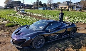 McLaren P1 Driving Through a Cabbage Field in Japan Is as Close as We’ll Get to a McLaren SUV