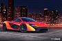 McLaren P1 Gets ADV.1 Wheels via Virtual Tuning