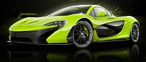 McLaren P1 Gets HRE Wheels via Virtual Tuning