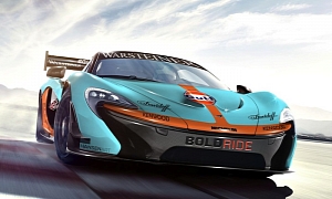 McLaren P1 Goes Racing, Becomes GTR Gulf Concept [Virtual Tuning]