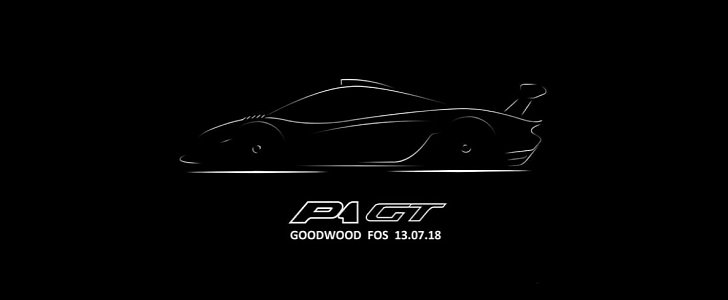 McLaren P1 GT teaser