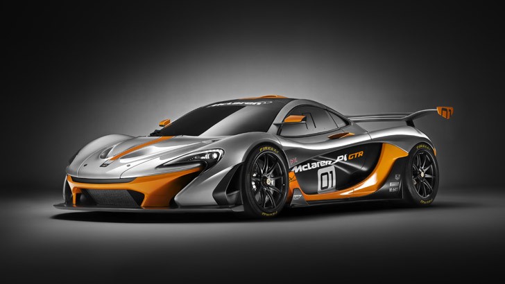 McLaren P1 GTR design concept