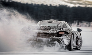 McLaren P1 Tested to Extremes... On Ice
