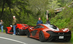 McLaren P1, Veyron, Agera R, Lamborghini Sesto Elmento Spotted on Set of NFS Movie