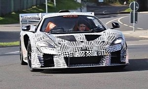 McLaren P15 Spied, Threatens Porsche 911 GT2 RS Nurburgring Record