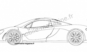 McLaren Patent Drawings Show P1 in More Detail
