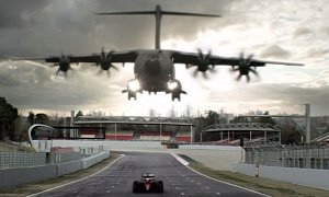 McLaren Roasts F1 Qualifying, Parachutes Button's Car onto the Track in New Ad