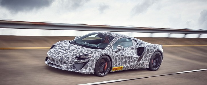 2021 McLaren HPH supercar teaser
