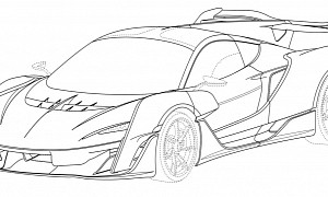 McLaren Sabre's Edgy Design Revealed Through Patent Photos, Air Will Be Split