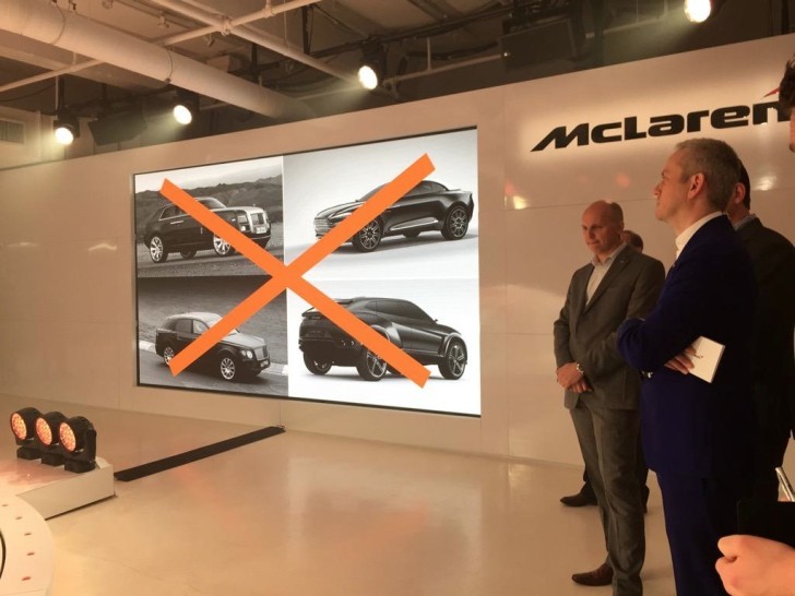 McLaren mocks Aston, Bentley, Lamborghini and Rolls-Royce