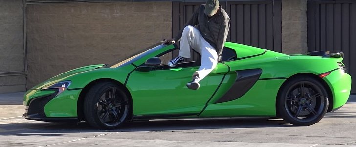 McLaren Sending Electric Shocks to Those Who Try to Steal It - Prank