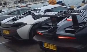 McLaren Senna Spotted in Italian Traffic, Testing with Mysterious 570S Prototype