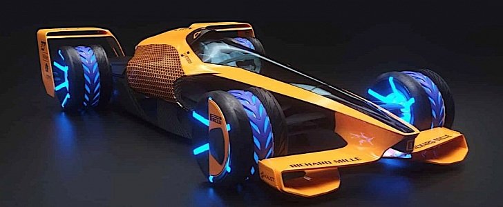 McLaren MCLE Formula 1 concept car